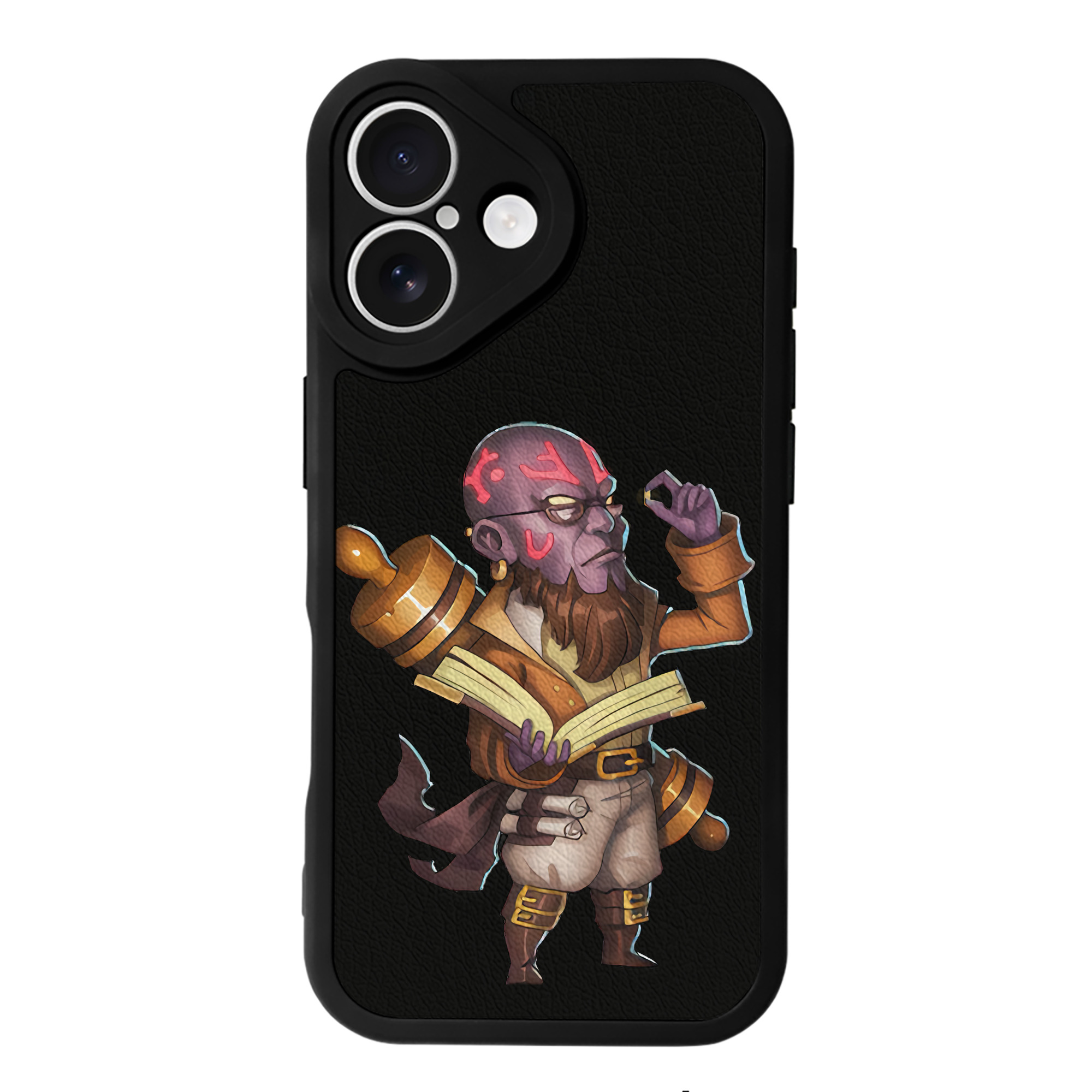 （画像用） リーグ・オブ・レジェンド League of Legends LOL 【iPhone 16シリーズ対応】シリコンスマホケース（レザー調） 材質：シリコン